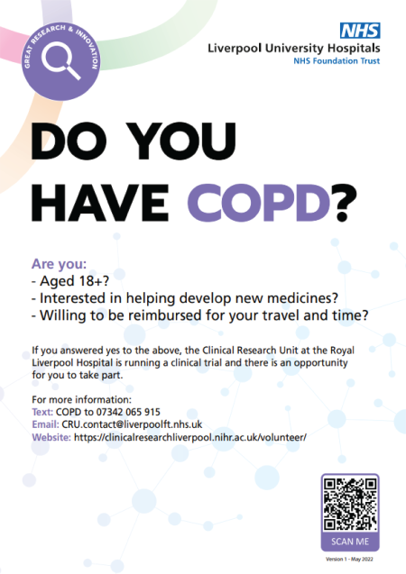 Take part in COPD clinical trial