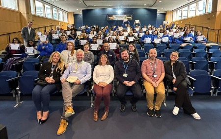 Colleagues at a Scouse School session